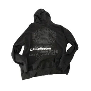 Black LA Coliseum Graphic Hoodie - Men